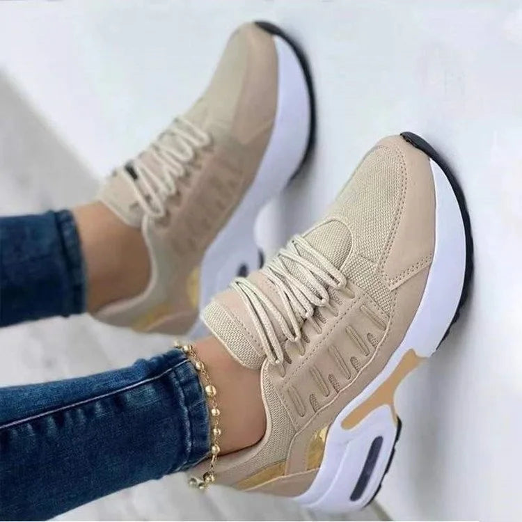 Beige Orthopädische Komfortschuhe