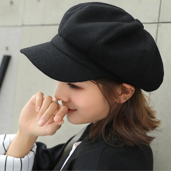 Amarae | Balloon hat Vintage style and comfort for winter
