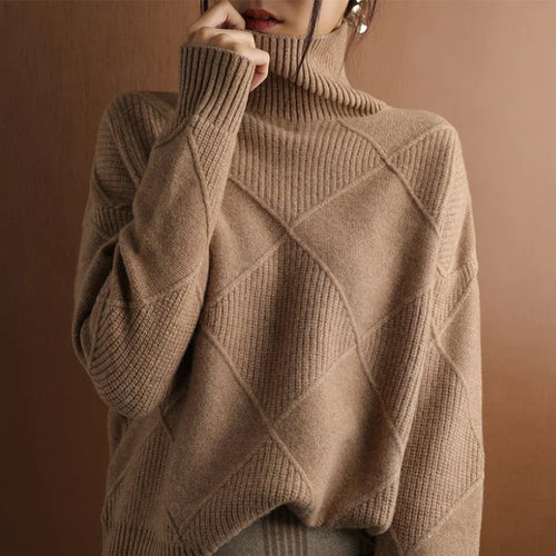 Amarae | European style diamond neck sweater
