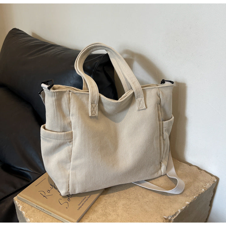 Lune London | Student Tote Cord Bag