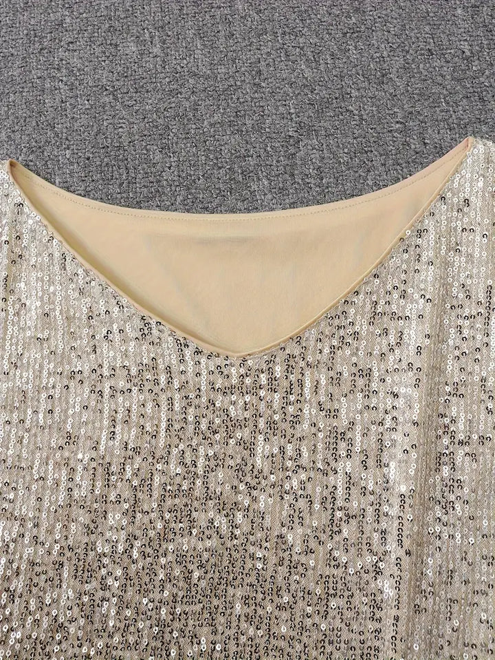 Lune London | Party Sequin Dress with Contrast