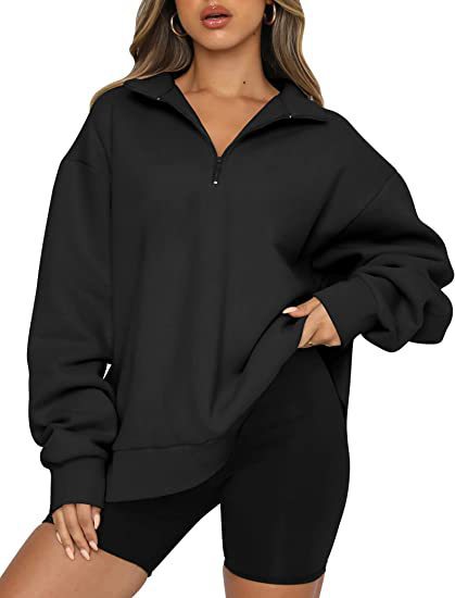 Lune London | Sweatshirt with collar for women