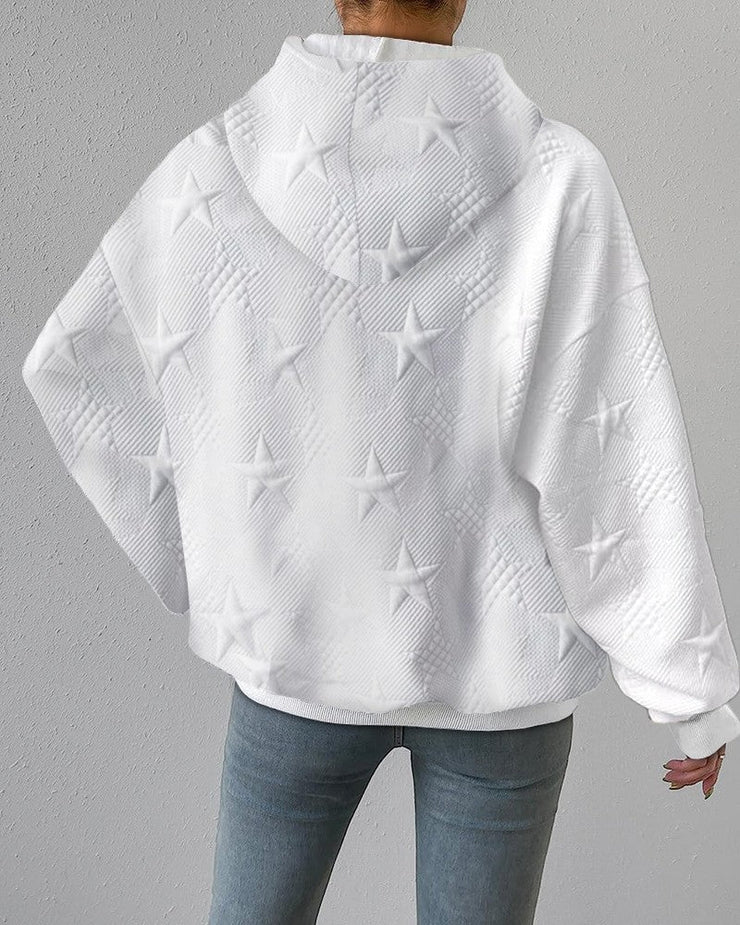 Amarae | Plain white long sleeve sweatshirt