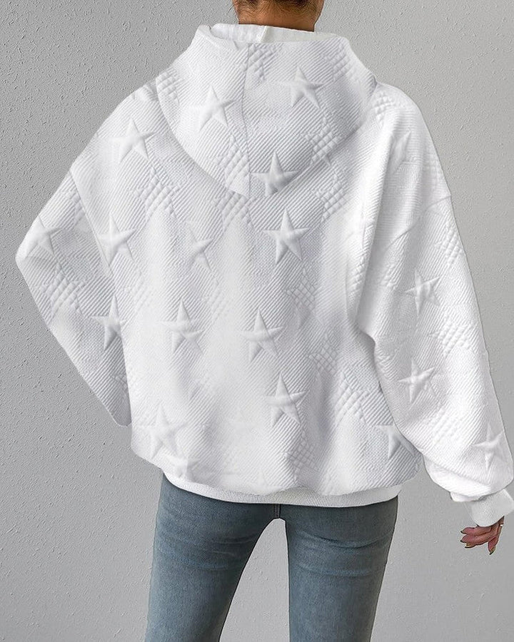 Amarae | Plain white long sleeve sweatshirt