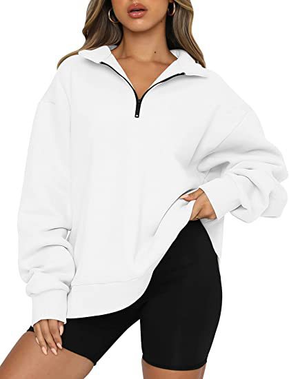 Lune London | Sweatshirt with collar for women