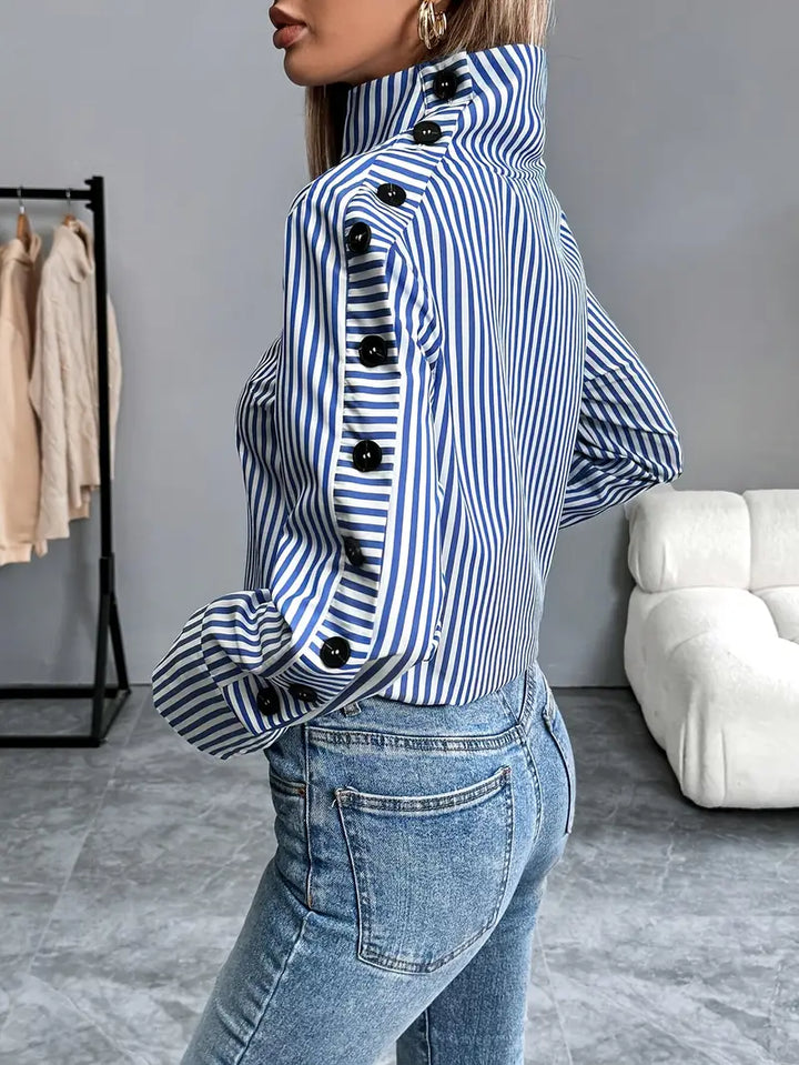 Lune London | Stylish Striped Blouse Made of Cotton