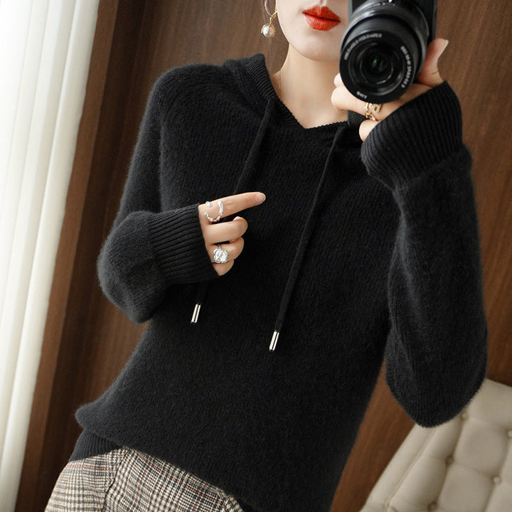 Amarae | Hoodie sweater Soft knit Casual fit