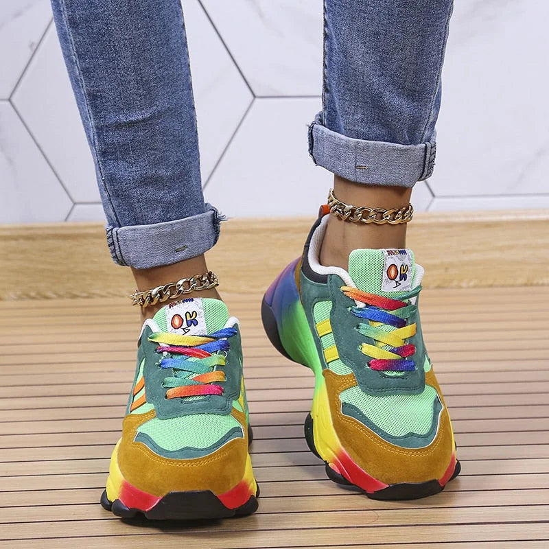 Lune London | Rainbow Orthopedic Sneakers