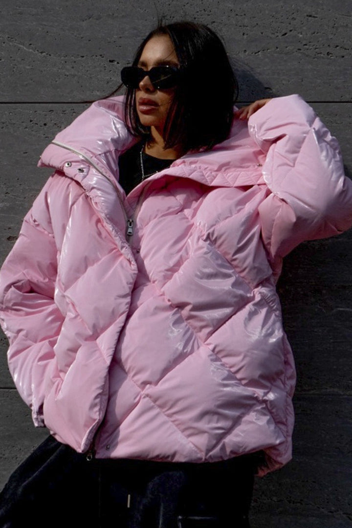 Amarae | Fit quilted cotton jacket