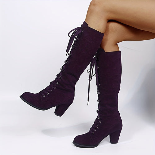 Amarae | Knee-High Comfortable Long Winter Boots for Women