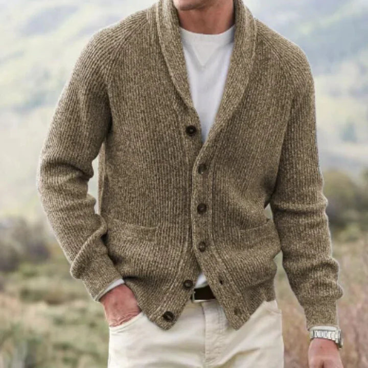 Lune London | Wool Vintage Vest with V-Neck for Men
