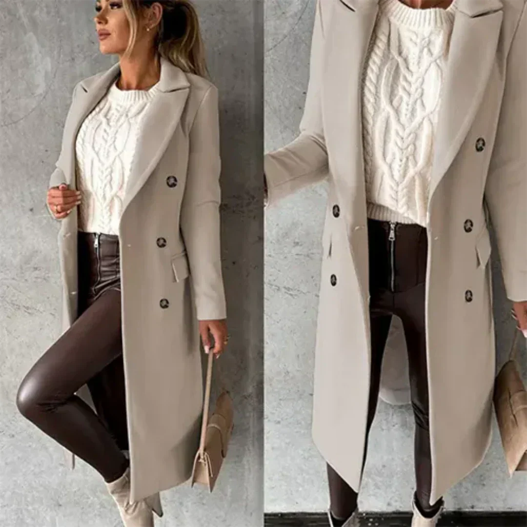 Amarae | Women Warm Trench Coat Winter