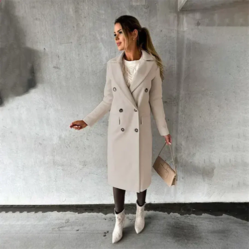 Amarae | Women's Warm Trench Coat Winter