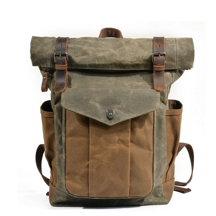 Amarae | Canvas Rolltop Rucksack - Lundastyle - Sustainable and Stylish for Adventurers