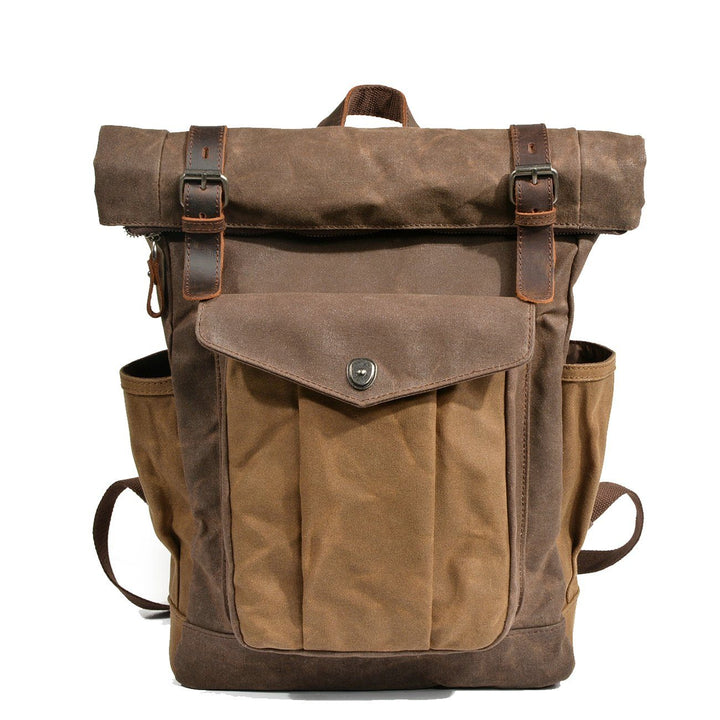 Amarae | Canvas Rolltop Rucksack - Lundastyle - Sustainable and Stylish for Adventurers