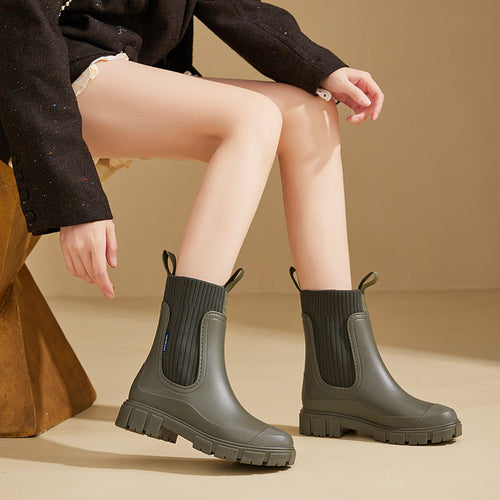 Amarae | Women's Rain Boots - Waterproof Non-Slip Rainy Weather