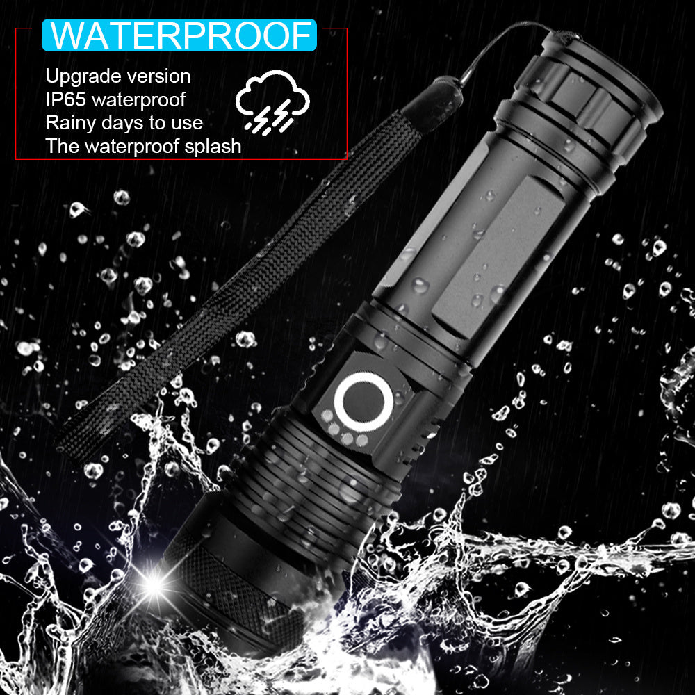Lune London | High power LED flashlight 30000-5000 Lumens, waterproof