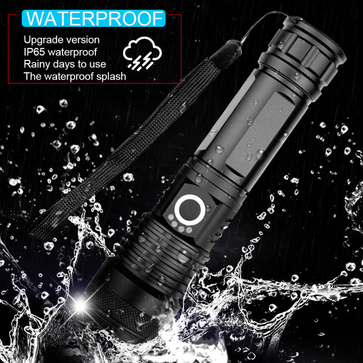 Lune London | High power LED flashlight 30000-5000 Lumens, waterproof