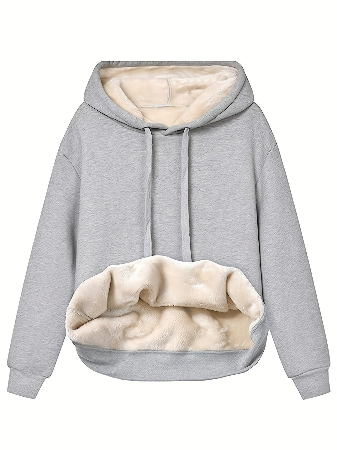 Calliope️ | Comfortable winter warmth with fleece hoodie