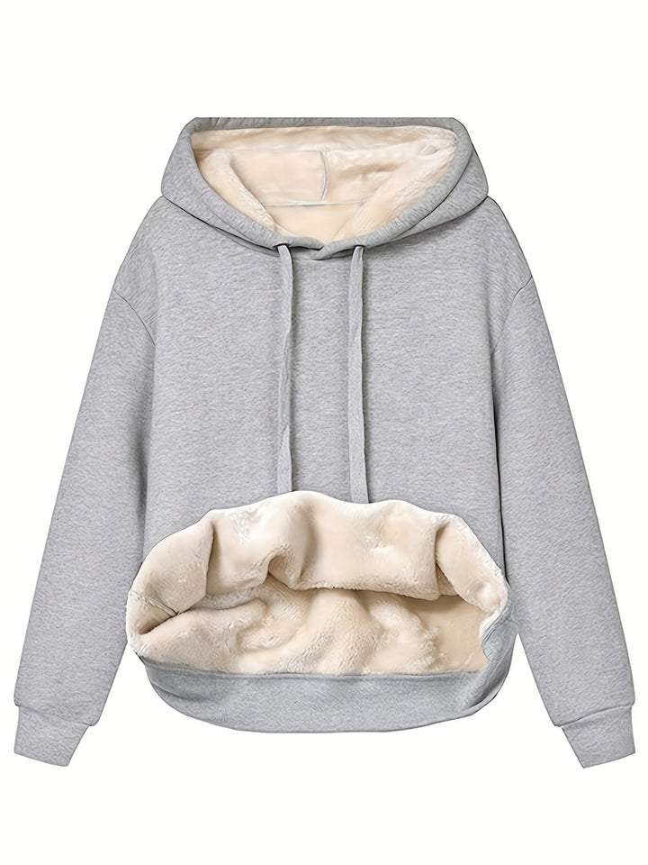 Calliope️ | Comfortable winter warmth with fleece hoodie