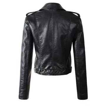 Chic Und Stil | Elegant Premium Leather Jacket for Women Luxury and Style