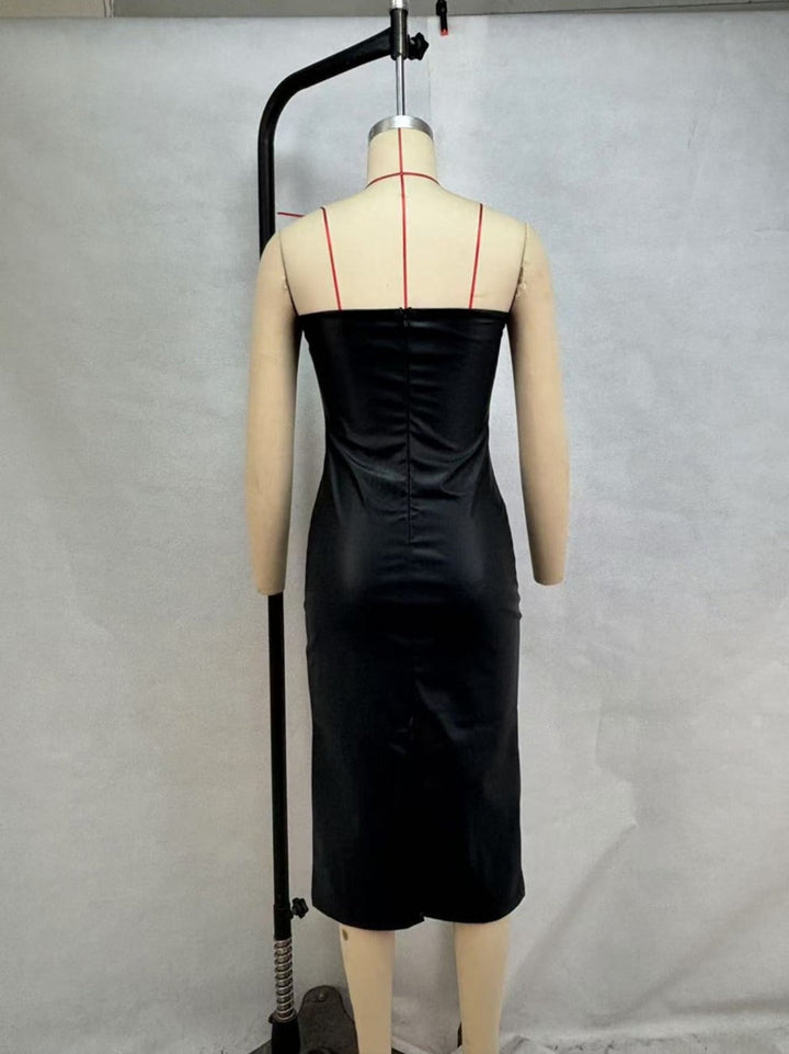 Lune London | Tube Top Split Dress