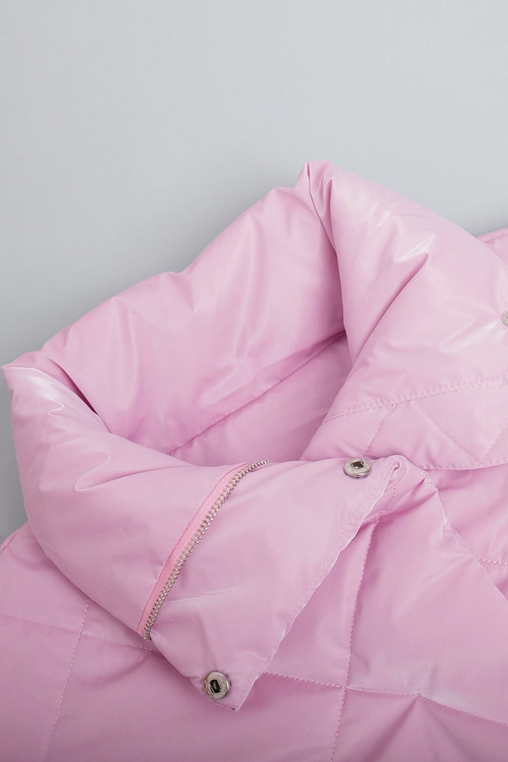 Amarae | Fit quilted cotton jacket