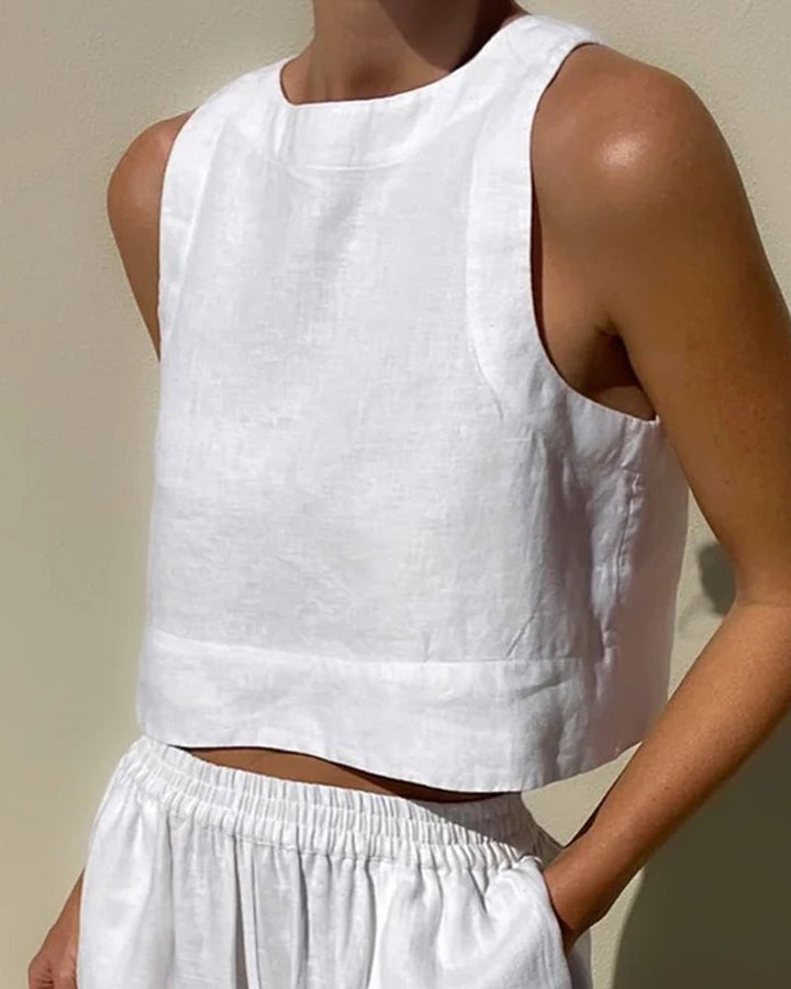 Amarae | Linen Two-Piece Summer Set Women