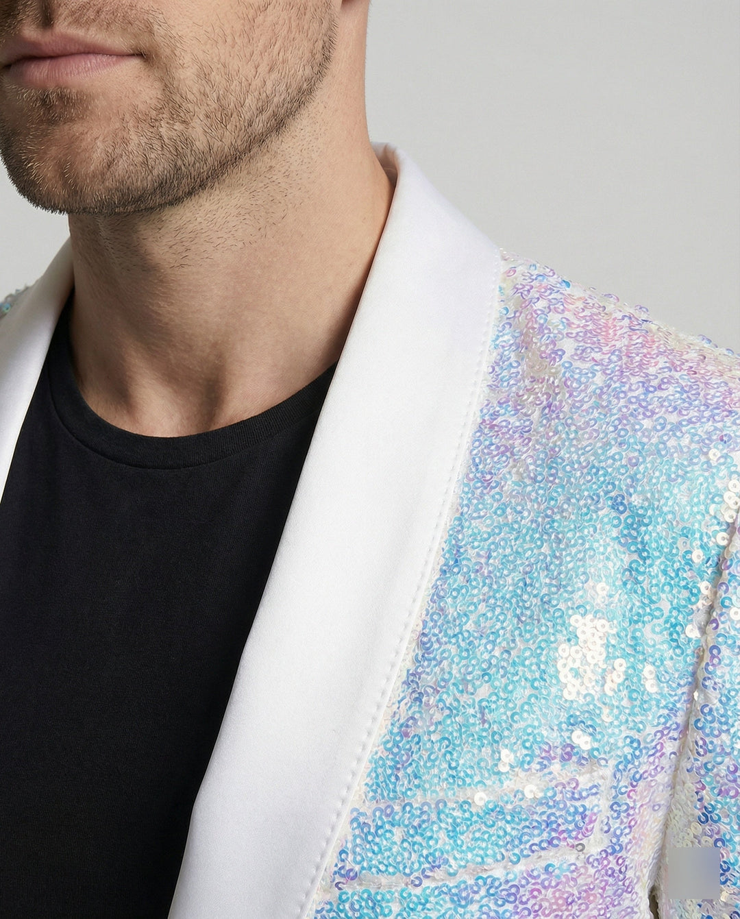 Glamorous Sequin Blazer Men