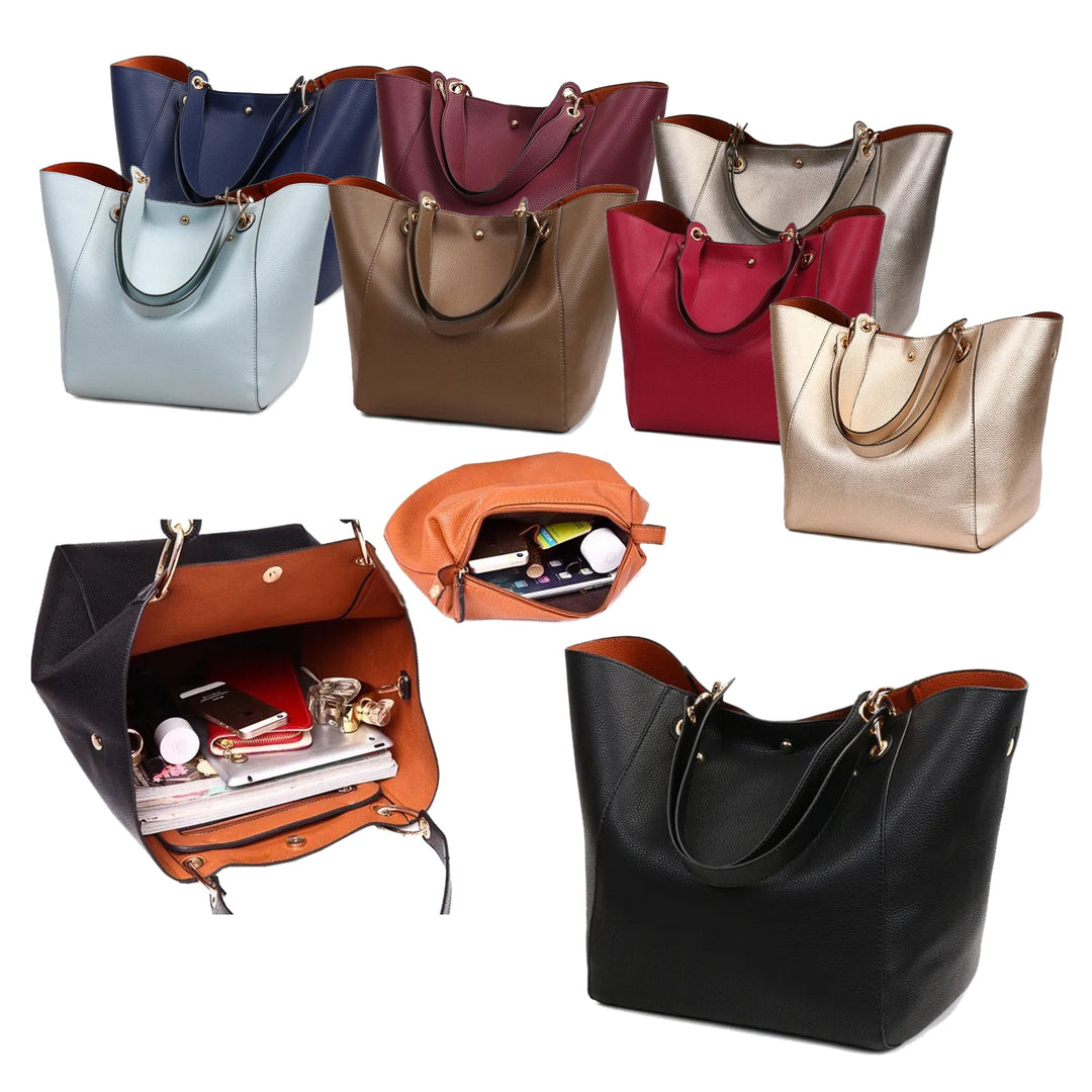 Amarae | Luxury Leather Shoulder Bag for Women Large Wallets