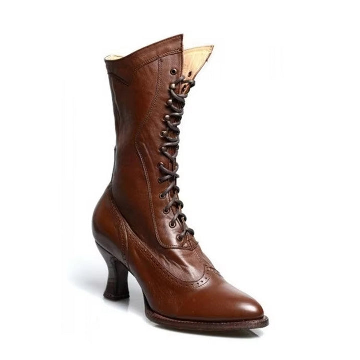 Lune London | Retro Knight Boots for Women Cosplay High Heels