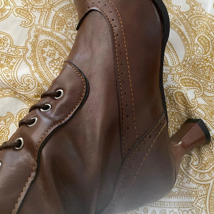 Lune London | Retro Knight Boots for Women Cosplay High Heels