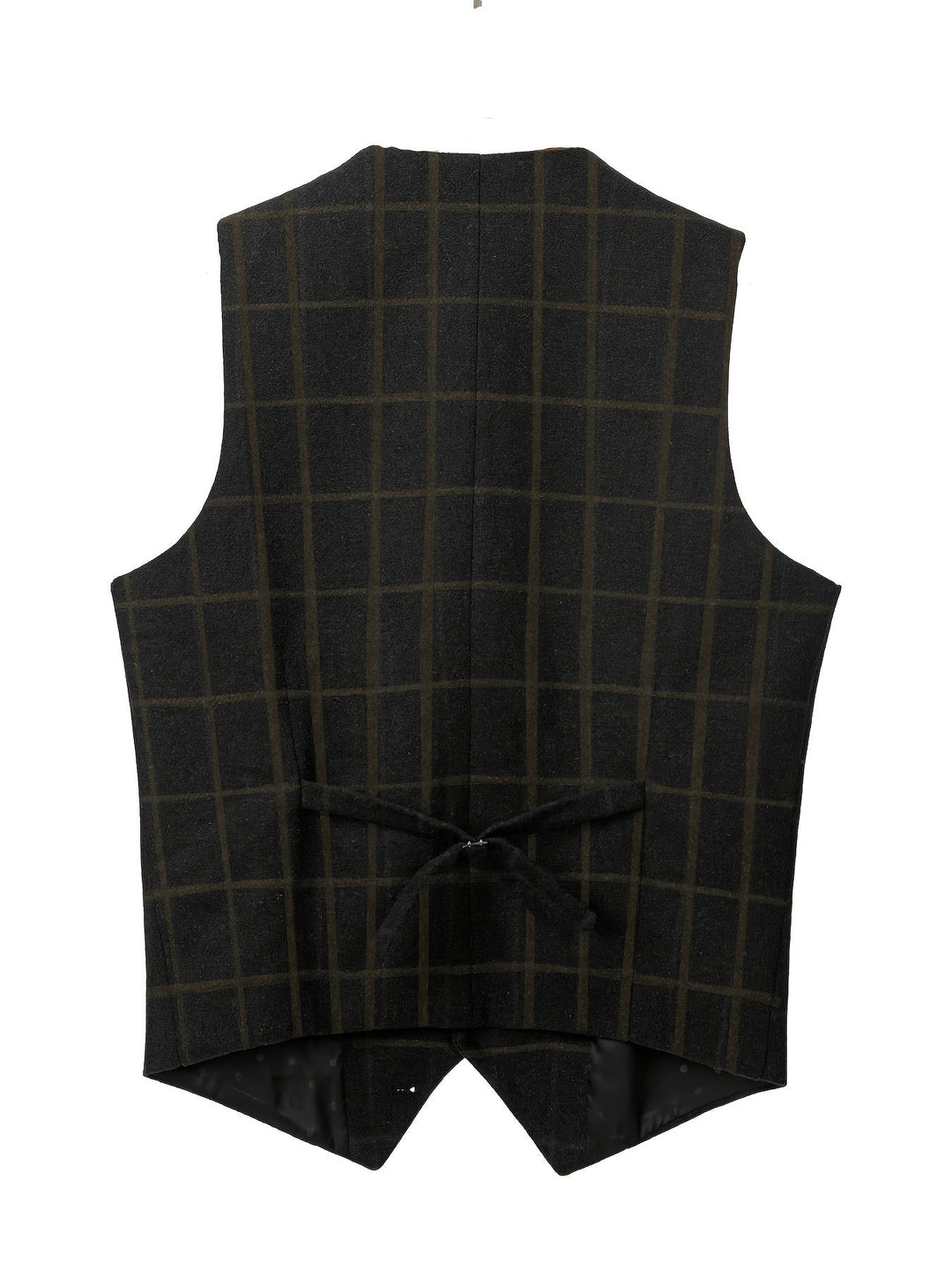 Amarae | Checkered Wool Vest
