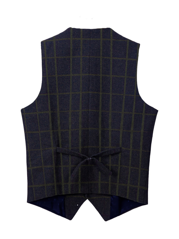 Amarae | Checkered Wool Vest