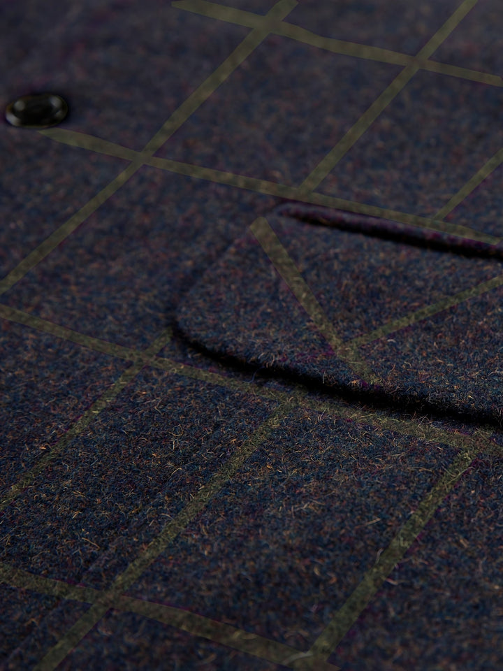 Amarae | Checkered Wool Vest