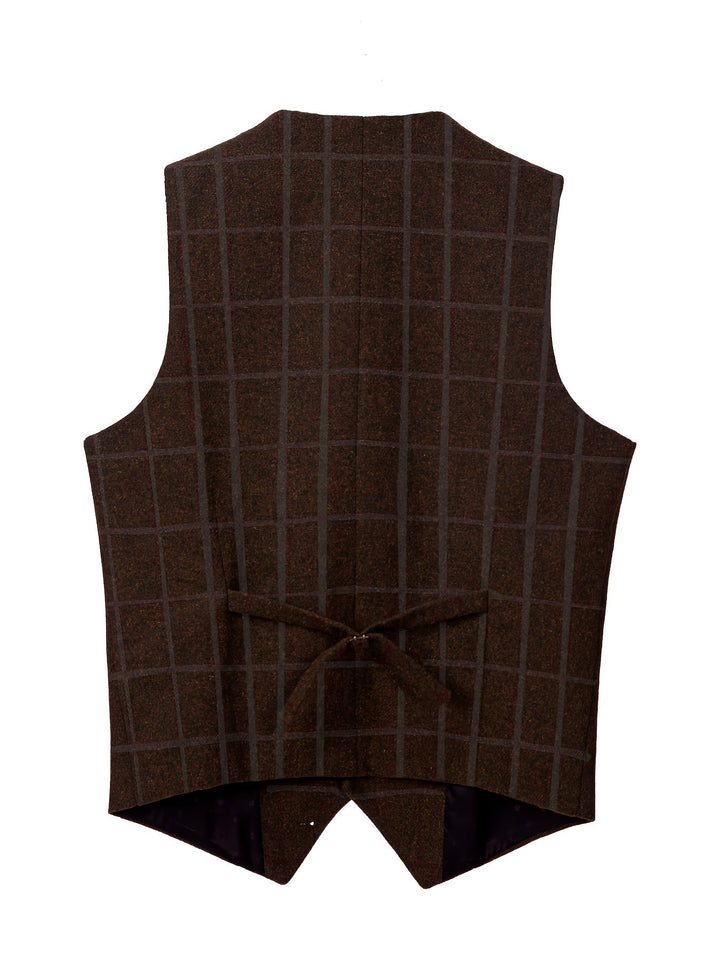 Amarae | Checkered Wool Vest