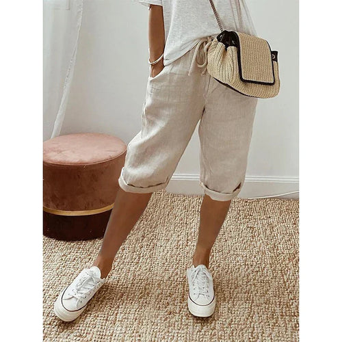 Amarae | Cotton Linen Pants