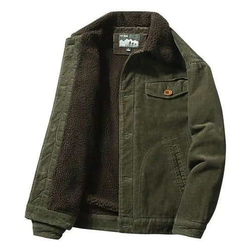 Amarae | Corduroy Winter Jacket for Men