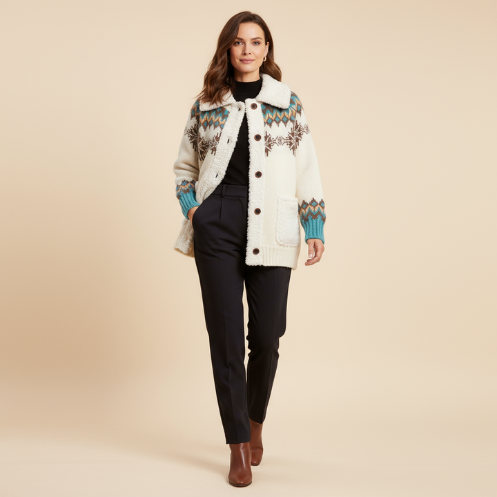 Lune London | Winter Gilet - Soft Fleece Collar - Comfortable and Stylish