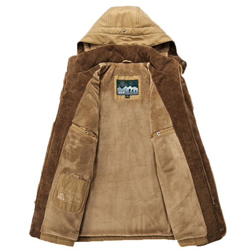 Amarae | Crocodile-Long Men's Winter Coat