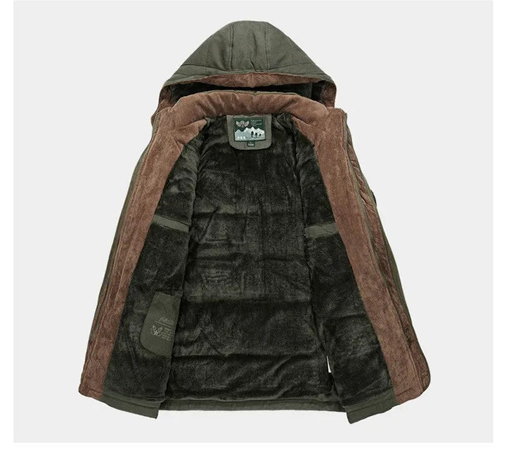 Lune London | Crocodile-Long Men's Winter Coat