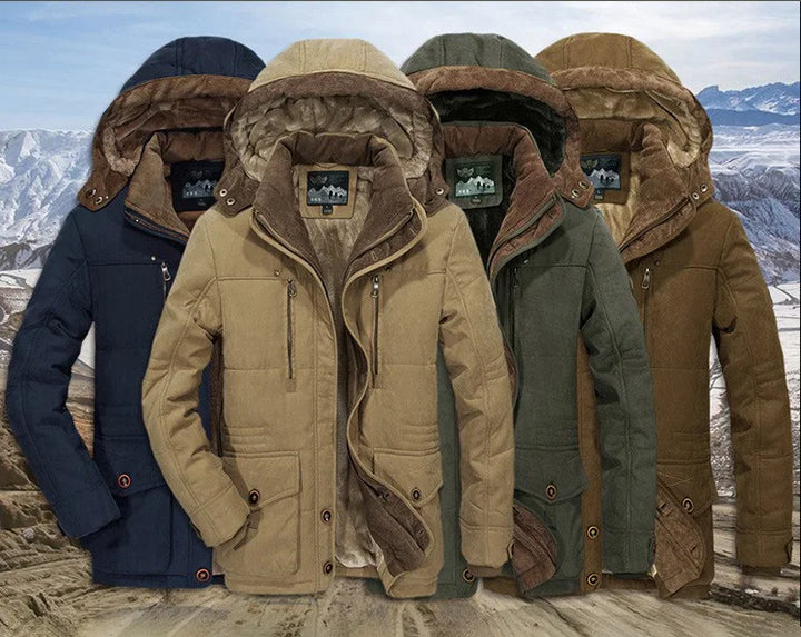 Lune London | Crocodile-Long Men's Winter Coat