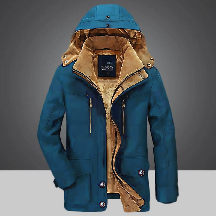 Lune London | Crocodile-Long Men's Winter Coat