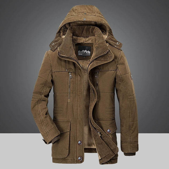 Lune London | Crocodile-Long Men's Winter Coat