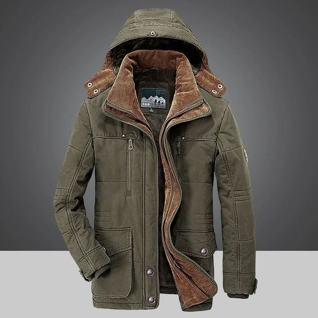 Lune London | Crocodile-Long Men's Winter Coat