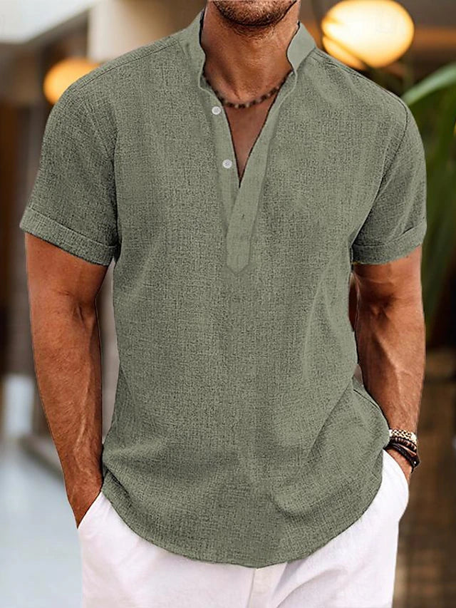 Lune London | High-quality, Comfortable Men's Polo Shirt with V-neck