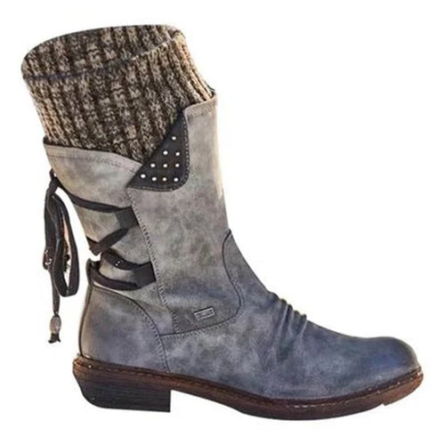Chic Und Stil | Waterproof Boots with Zipper