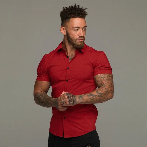 Amarae | Black Lightweight Business Men's Shirt