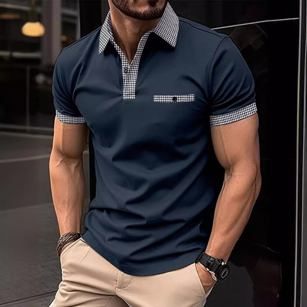Lune London | Color-Coordinated Polo Shirt with Buttons