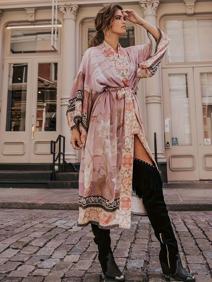 Lune London | Fashionable Kimono with Floral Print